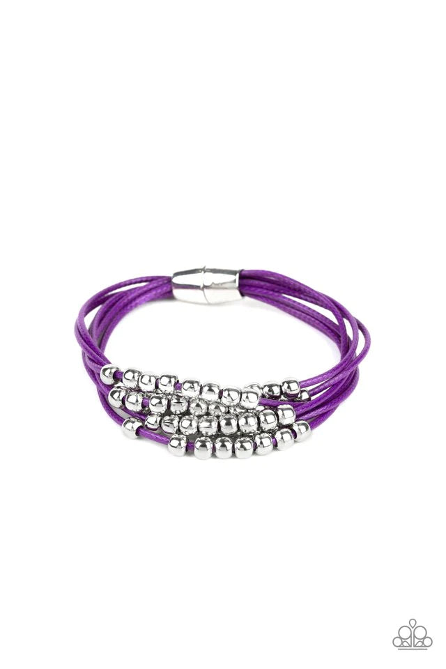 Gobi Glyphs - purple - Paparazzi bracelet – JewelryBlingThing