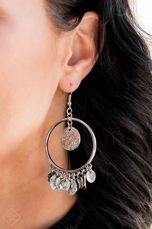 Start From Scratch ♥ Silver Earrings ♥ Paparazzi Accessories - GlaMarous Titi Jewels
