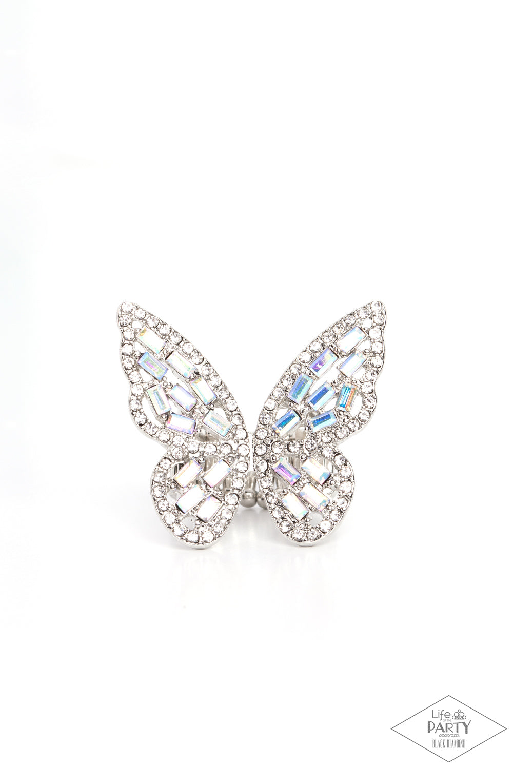 Flauntable Flutter ♥ Multi Butterfly Ring ♥ Paparazzi Accessories - GlaMarous Titi Jewels