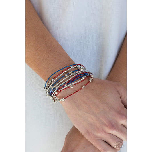 Star-Studded Affair - Multi Bracelet - Paparazzi Accessories - GlaMarous Titi Jewels