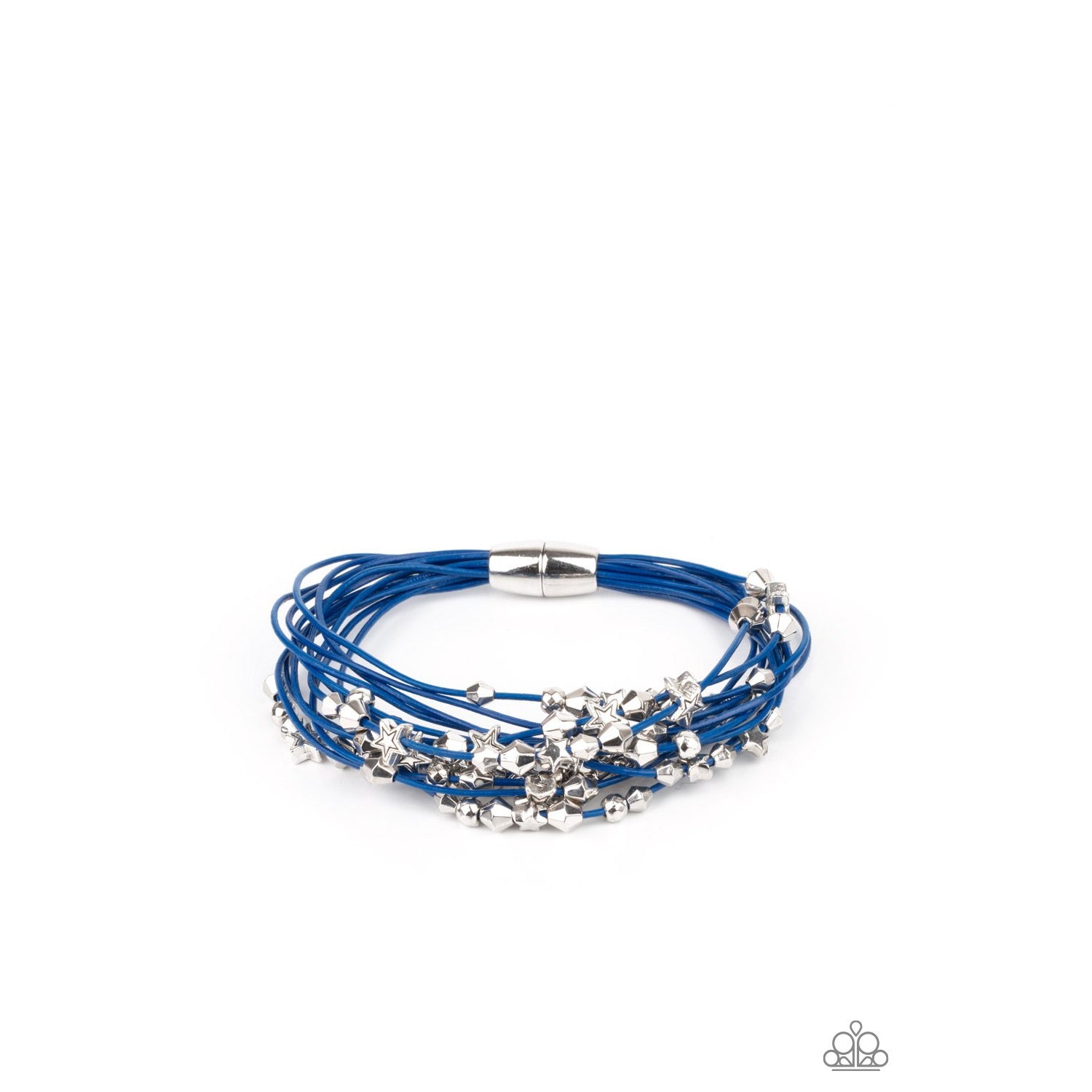 Star-Studded Affair - Blue Layer Bracelet - Paparazzi Accessories - GlaMarous Titi Jewels