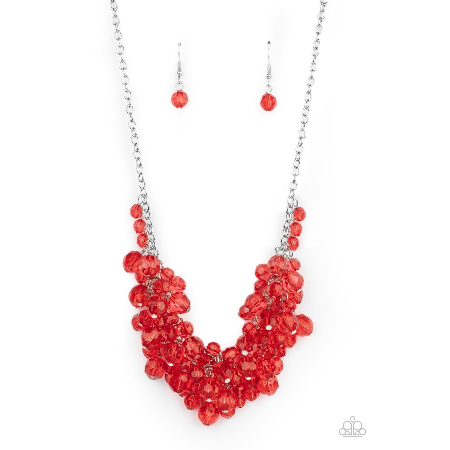 Let The Festivities Begin - Red Necklace - Paparazzi Accessories - GlaMarous Titi Jewels