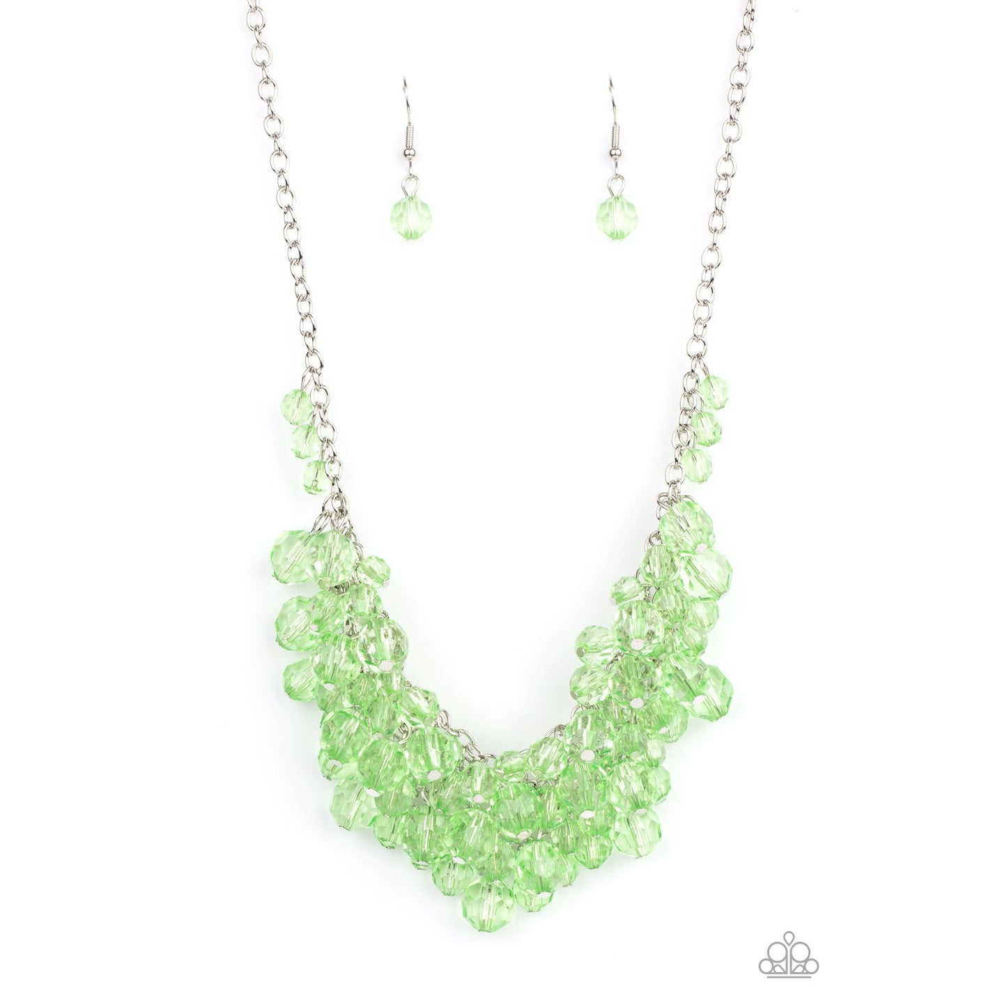 Let The Festivities Begin - Green Necklace - Paparazzi Accessories - GlaMarous Titi Jewels