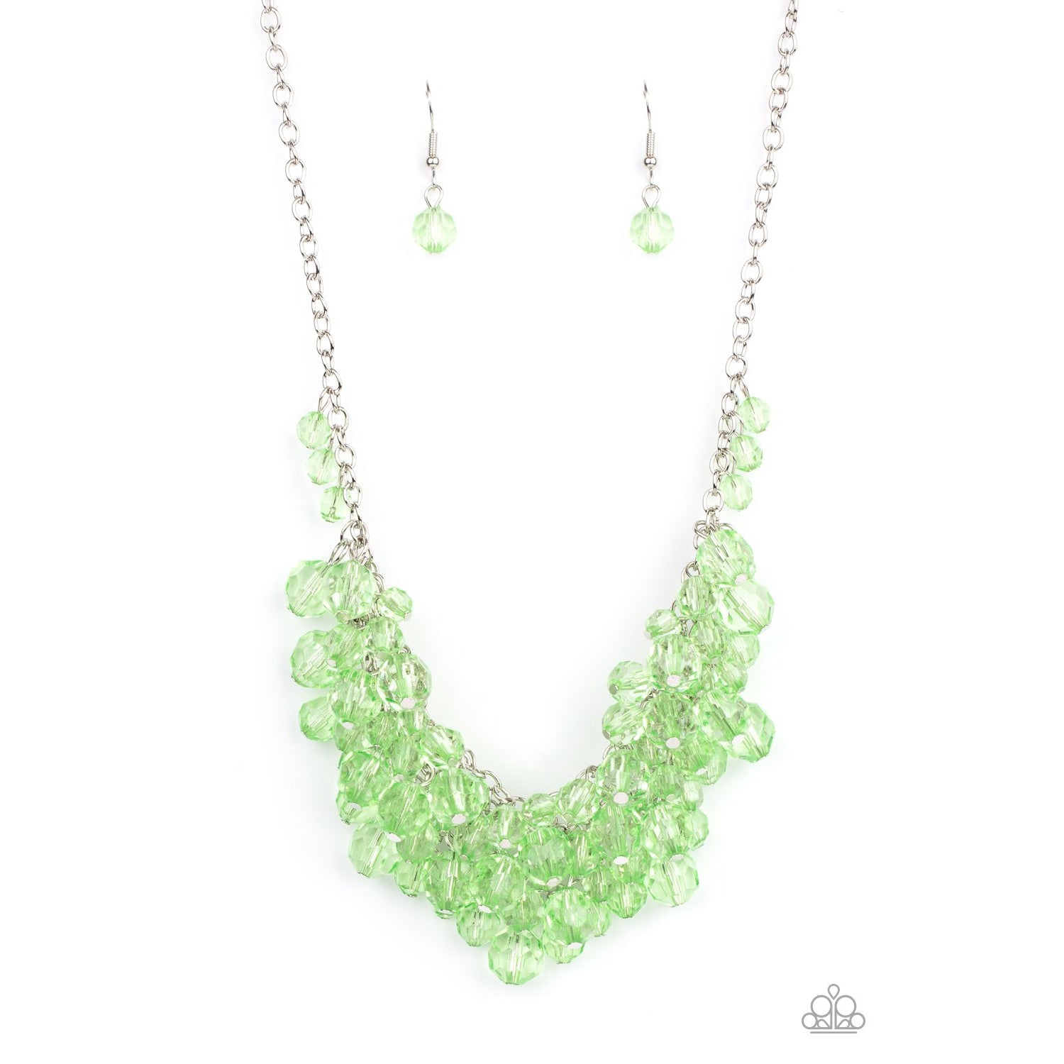 Let The Festivities Begin - Green Necklace - Paparazzi Accessories - GlaMarous Titi Jewels