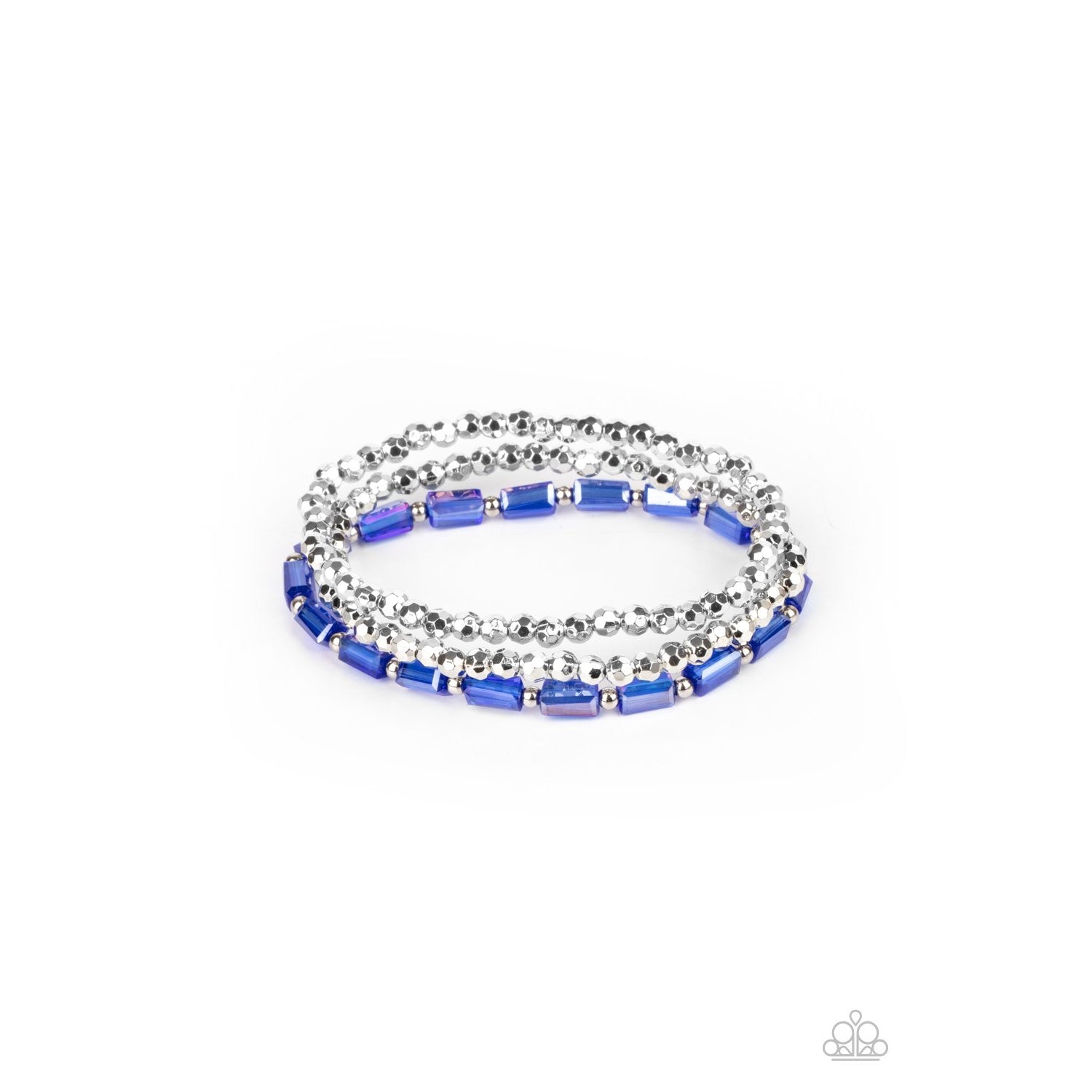 Elegant Essence - Blue Bracelet - Paparazzi Accessories - GlaMarous Titi Jewels