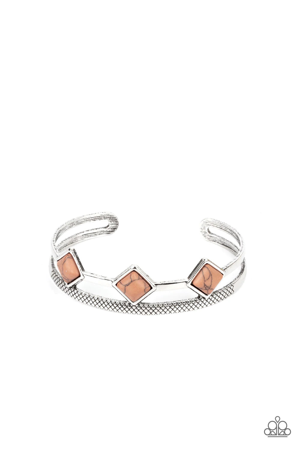 Adobe Ascension ♥ Brown Bracelet ♥ Paparazzi Accessories - GlaMarous Titi Jewels