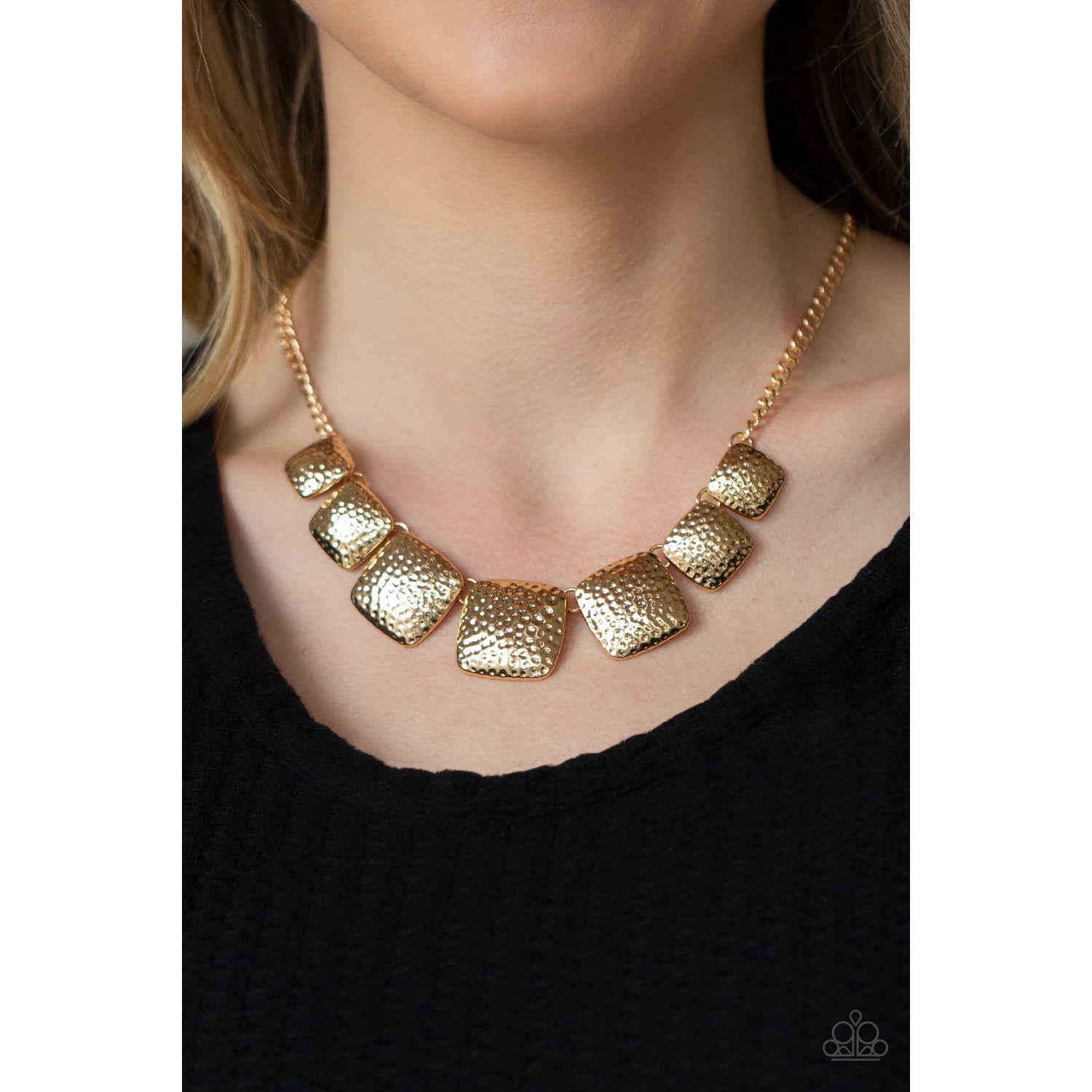 Keeping It RELIC - Gold Necklace - Paparazzi Accessories - GlaMarous Titi Jewels