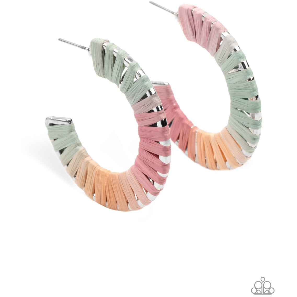 A Chance of RAINBOWS - Multi Hoop Earrings - Paparazzi Accessories - GlaMarous Titi Jewels