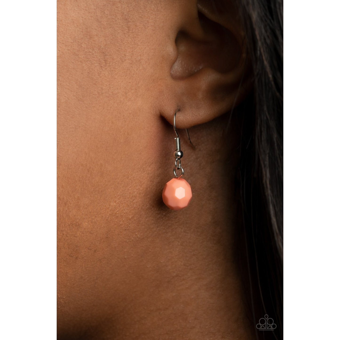 Extra Eloquent - Coral Orange Necklace - Paparazzi Accessories - GlaMarous Titi Jewels