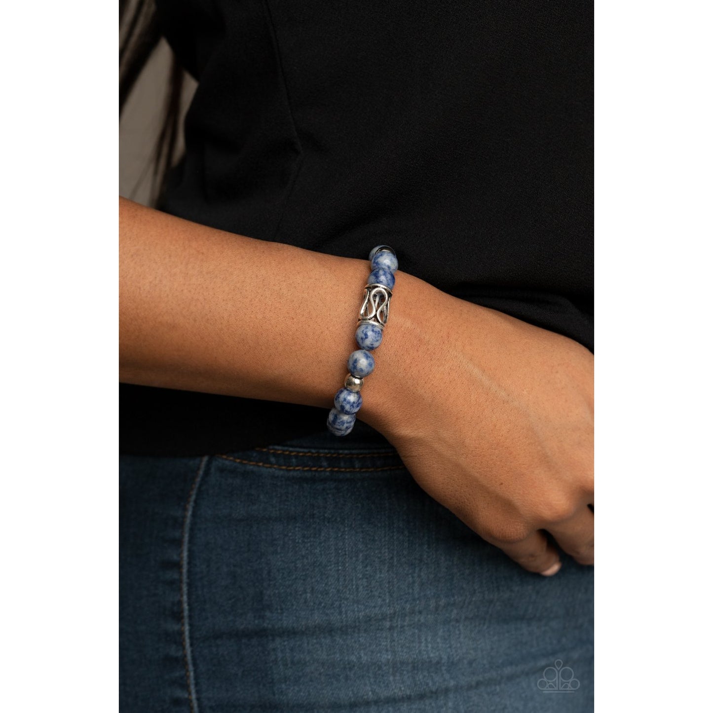Soothes The Soul - Blue Lapis Lazuli Beads Bracelet - Paparazzi Accessories - GlaMarous Titi Jewels