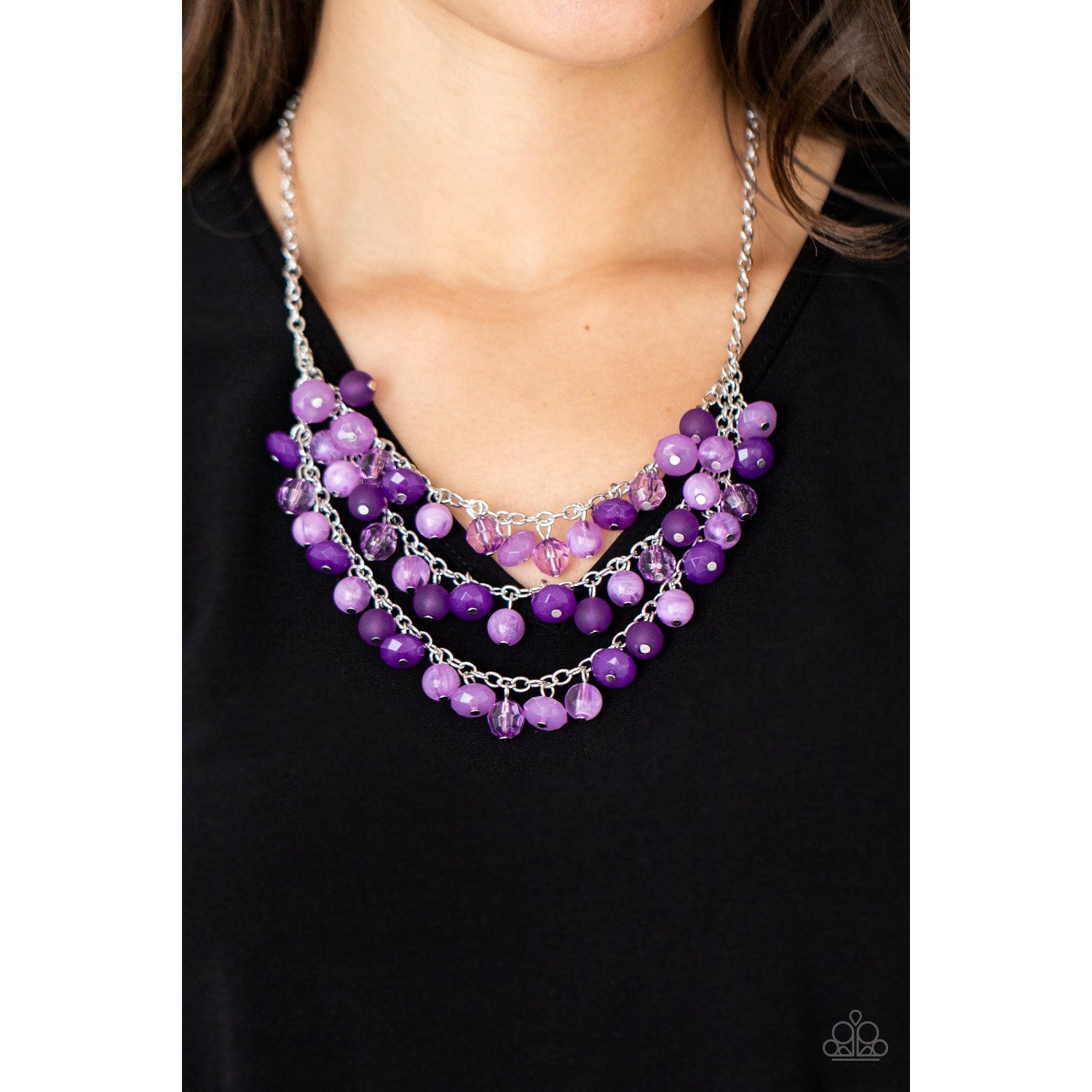 Fairytale Timelessness - Purple Necklace - Paparazzi Accessories - GlaMarous Titi Jewels