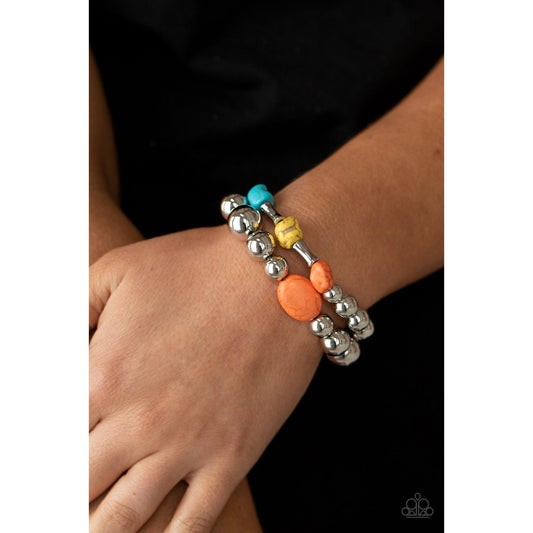 Authentically Artisan - Multi Bracelet - Paparazzi Accessories - GlaMarous Titi Jewels