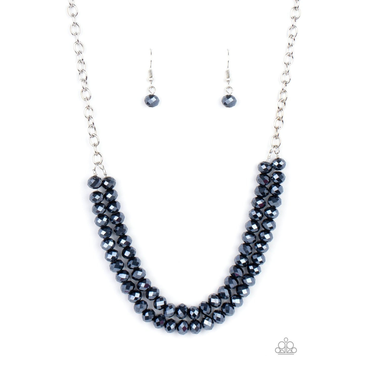 May The FIERCE Be With You - Blue Beads Necklace - Paparazzi Accessories - GlaMarous Titi Jewels