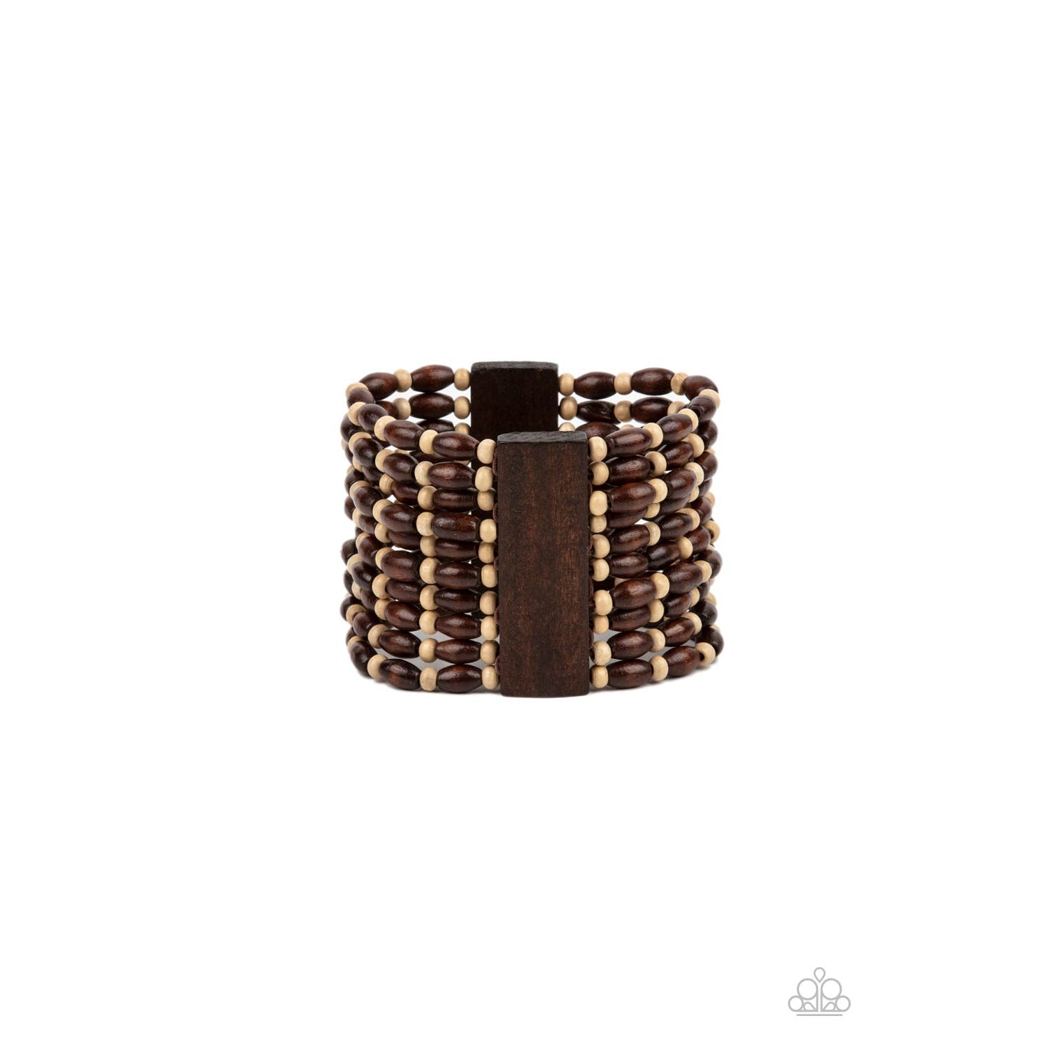 Cayman Carnival - Brown Bracelet - Paparazzi Accessories - GlaMarous Titi Jewels