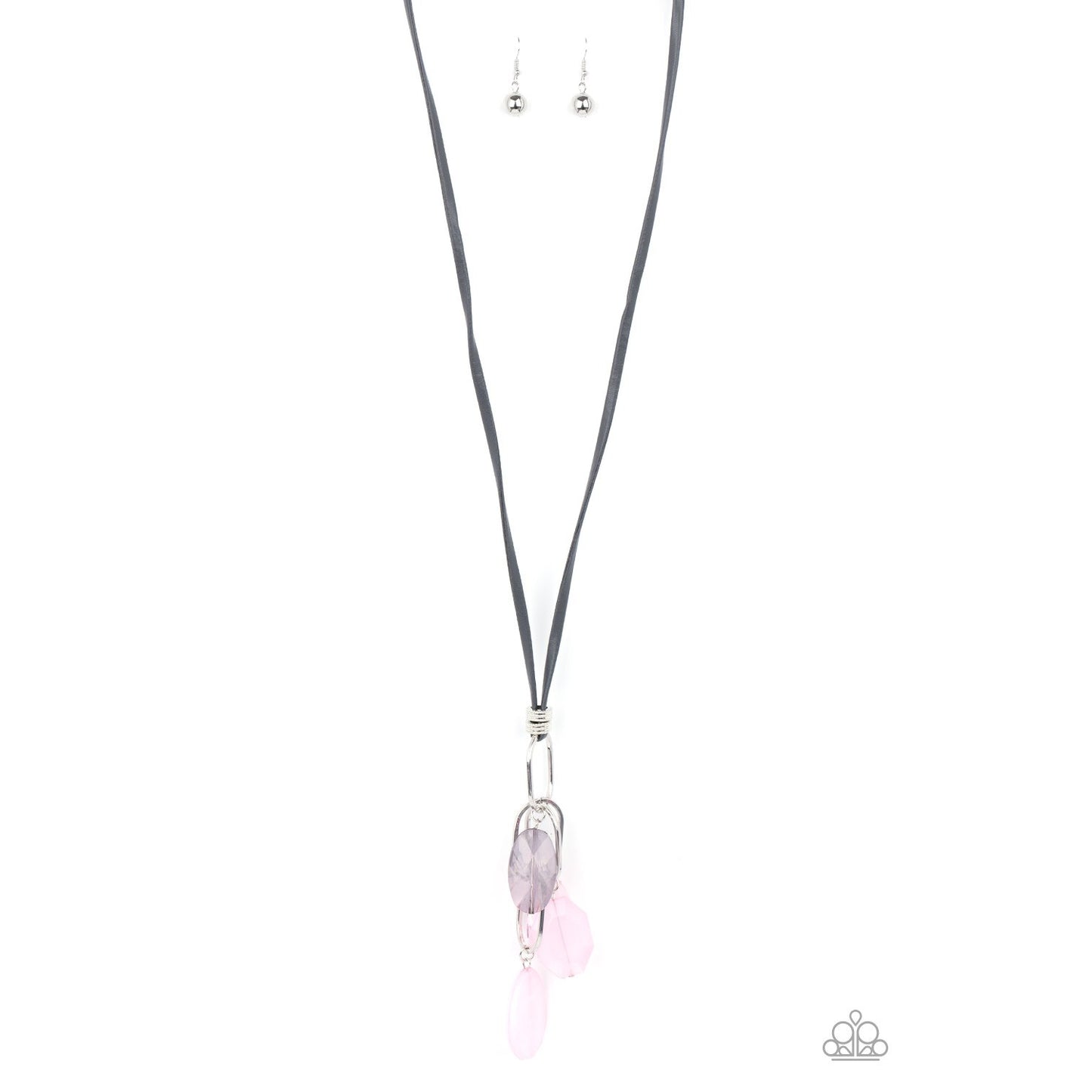 Fundamentally Flirtatious - Pink Acrylic Necklace - Paparazzi Accessories - GlaMarous Titi Jewels