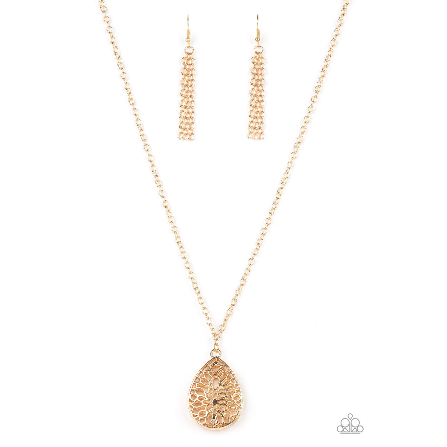Garden Estate - Gold Necklace - Paparazzi Accessories - GlaMarous Titi Jewels