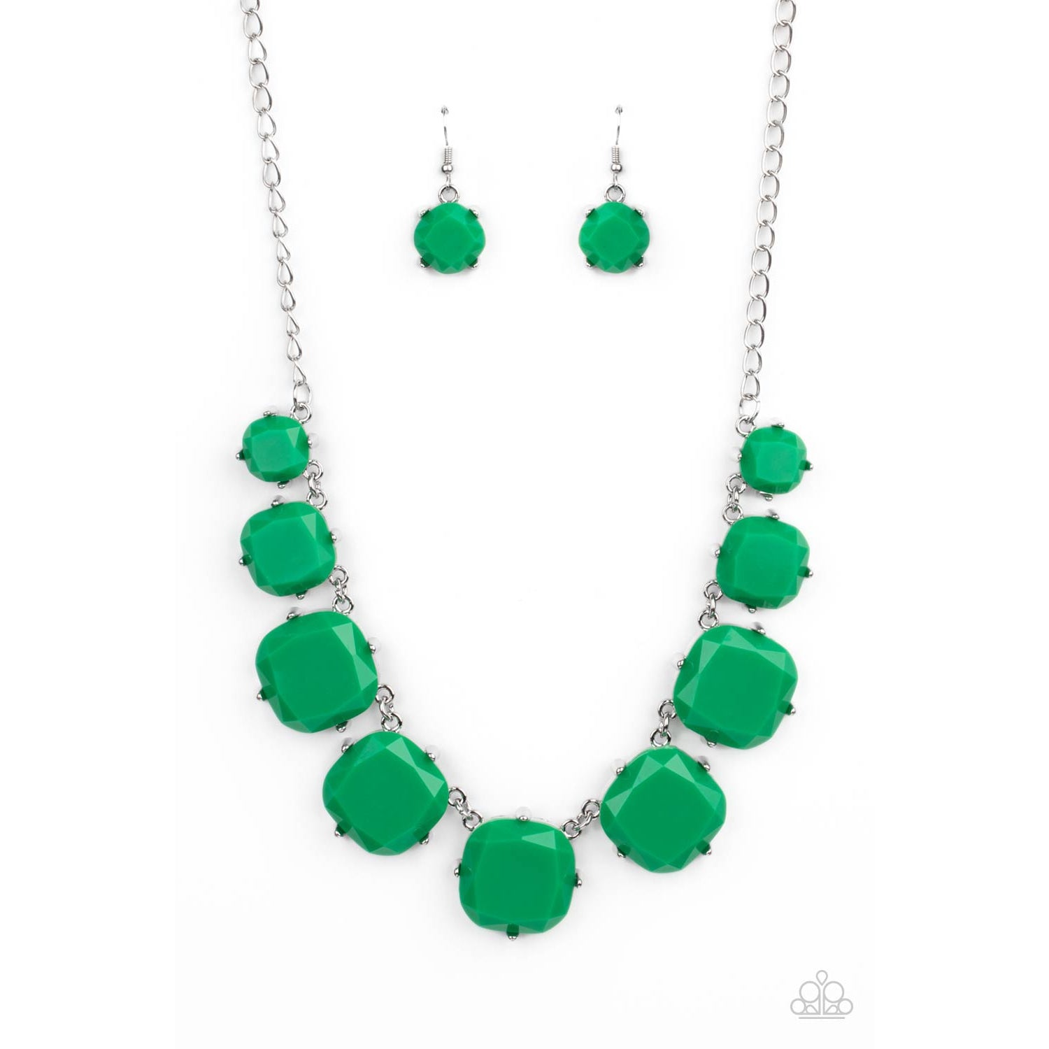 Prismatic Prima Donna - Green Mint Beads Necklace - Paparazzi Accessories - GlaMarous Titi Jewels