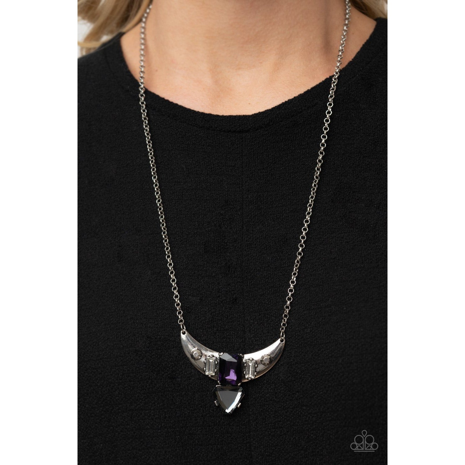 You the TALISMAN! - Purple Necklace - Paparazzi Accessories - GlaMarous Titi Jewels