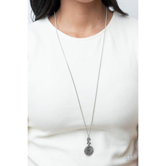 Words To Live By - Multi Necklace - Paparazzi Accessories - GlaMarous Titi Jewels