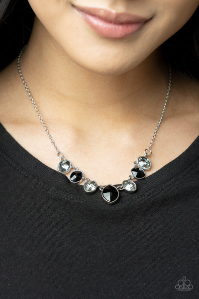 Paparazzi Necklace - Scarfed for Attention - Gunmetal Black Chain – Smitten  with Jewels