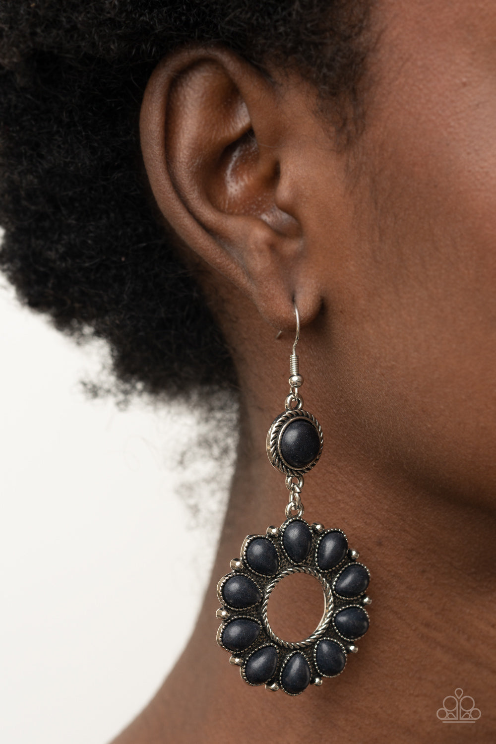 Back At The Ranch - Black Earrings - Paparazzi Accessories - GlaMarous Titi Jewels