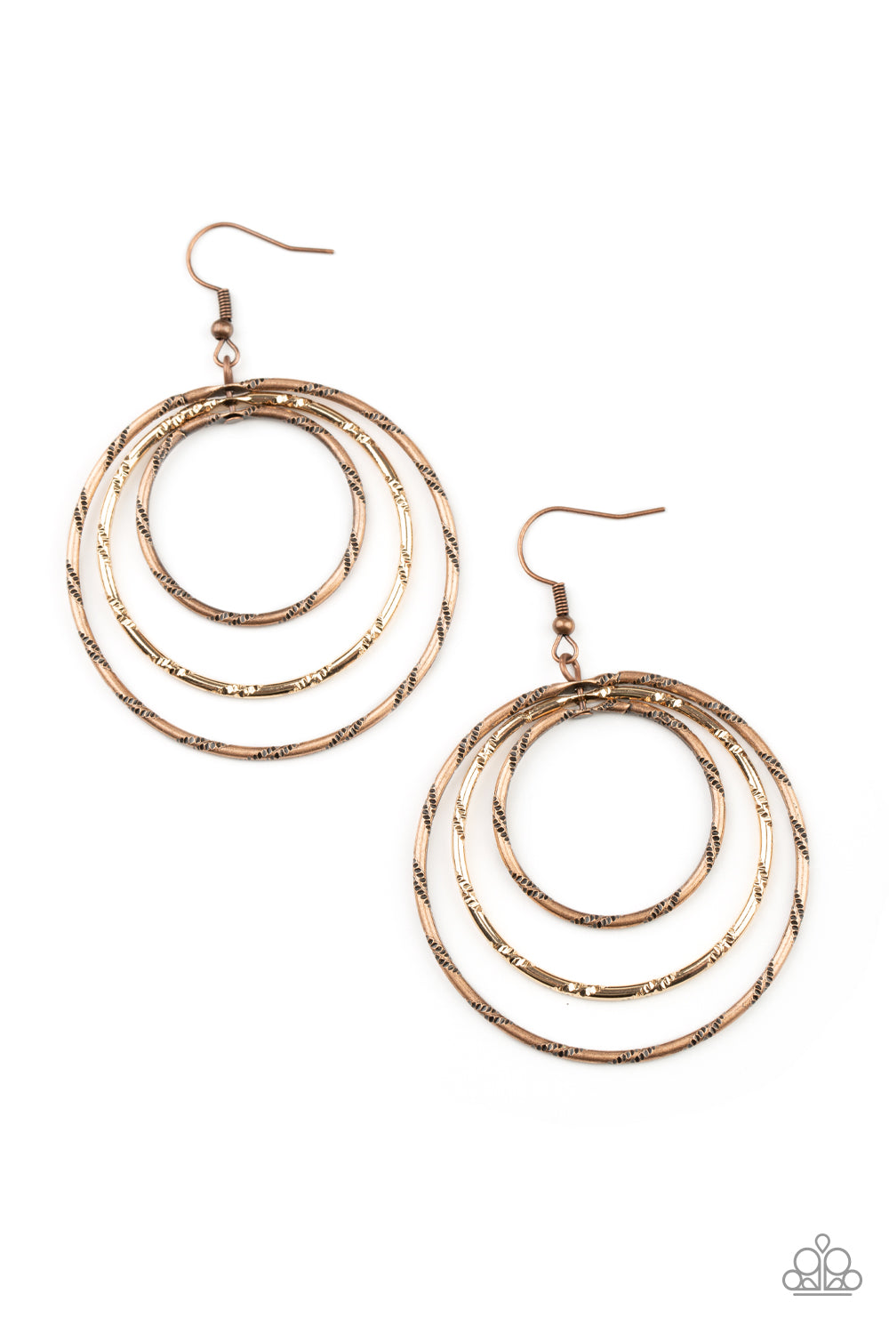Vintage Vertigo - Multi Earrings - Paparazzi Accessories - GlaMarous Titi Jewels