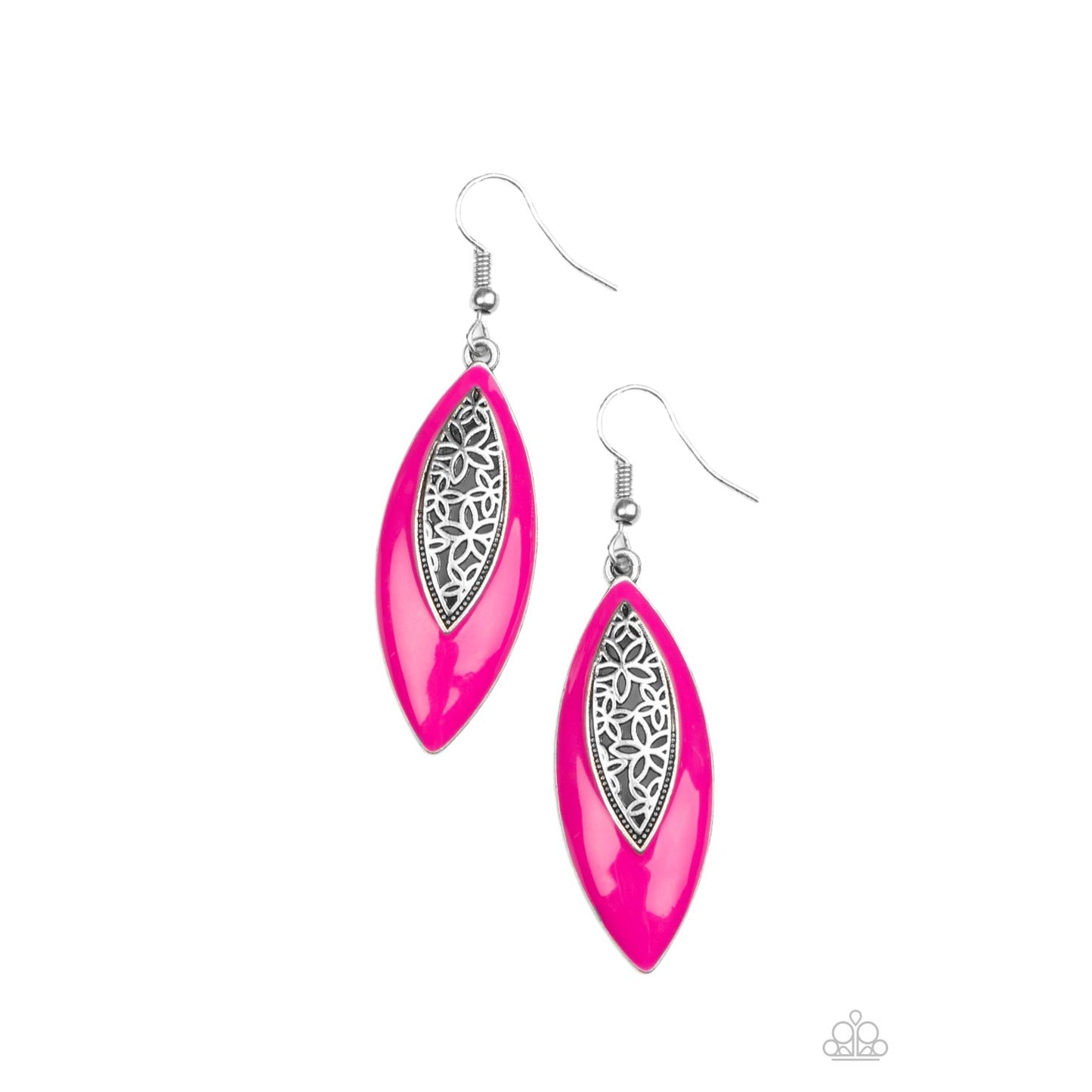 Venetian Vanity - Pink Earrings - Paparazzi Accessories - GlaMarous Titi Jewels