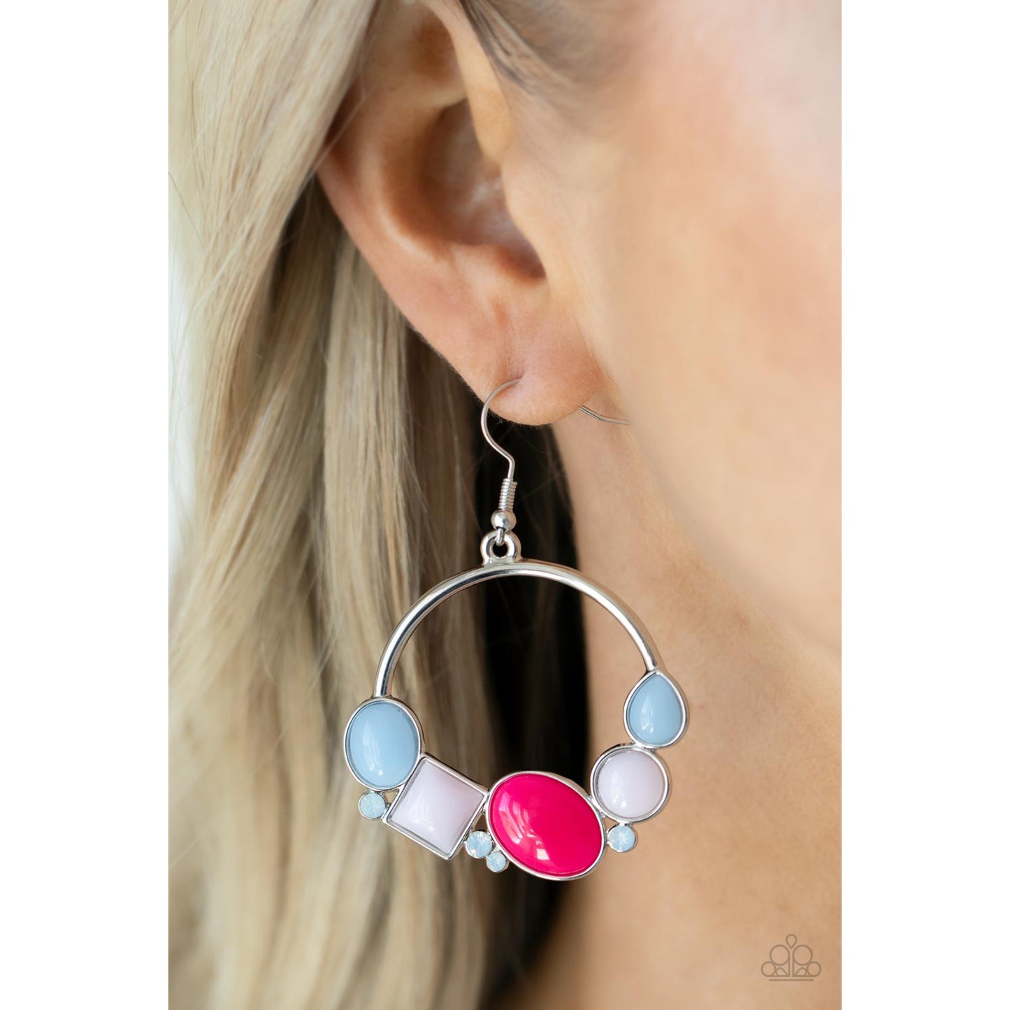 Beautifully Bubblicious - Multi Earrings - Paparazzi Accessories - GlaMarous Titi Jewels