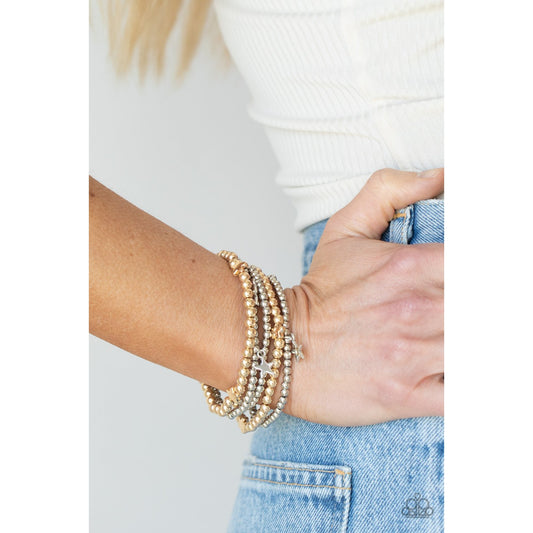 American All-Star - Multi Bracelet - Paparazzi Accessories - GlaMarous Titi Jewels