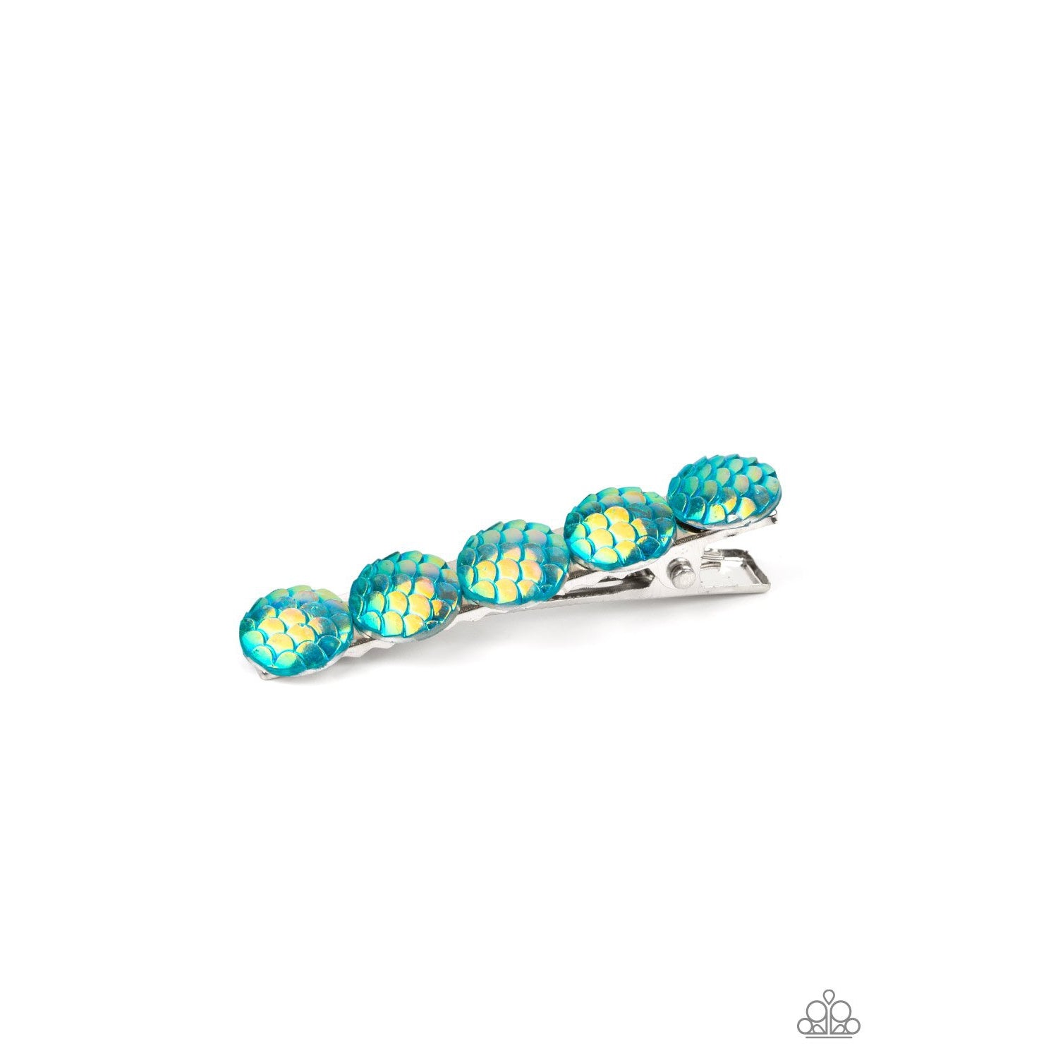 Mesmerizingly Mermaid - Blue Hair Pin - Paparazzi Accessories - GlaMarous Titi Jewels