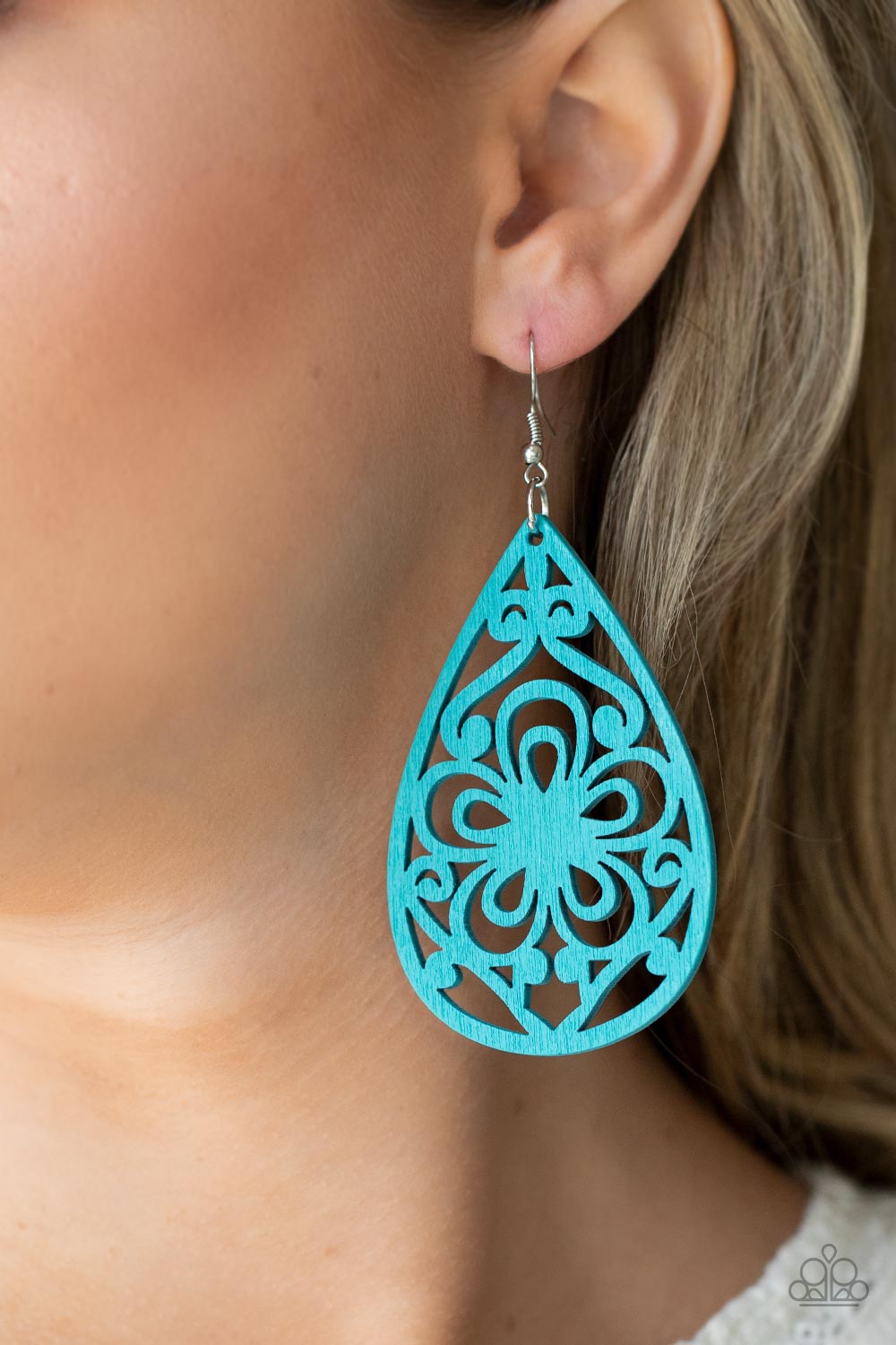 Marine Eden - Blue Earrings ♥ Paparazzi Accessories