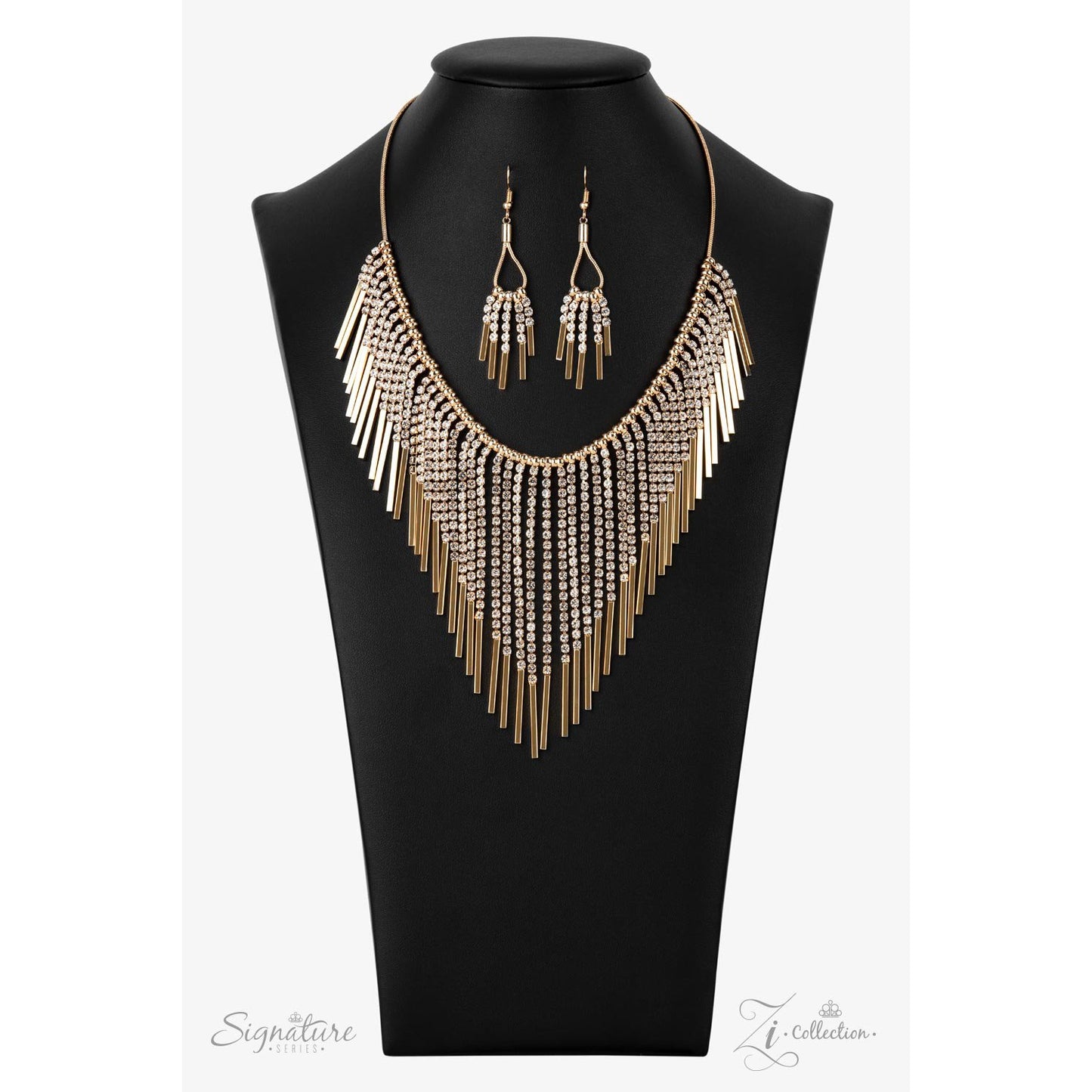 The Amber - 2021 Zi Collection Necklace Set - Paparazzi Accessories - GlaMarous Titi Jewels