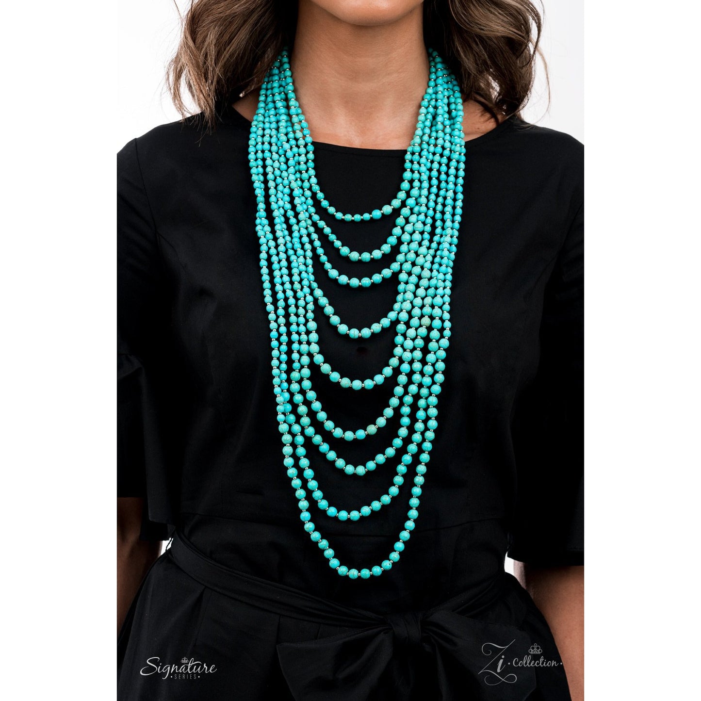 The Hilary - 2021 Zi Collection Necklace Set - Paparazzi Accessories - GlaMarous Titi Jewels