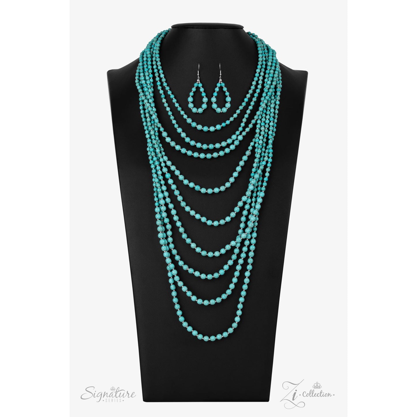 The Hilary - 2021 Zi Collection Necklace Set - Paparazzi Accessories - GlaMarous Titi Jewels