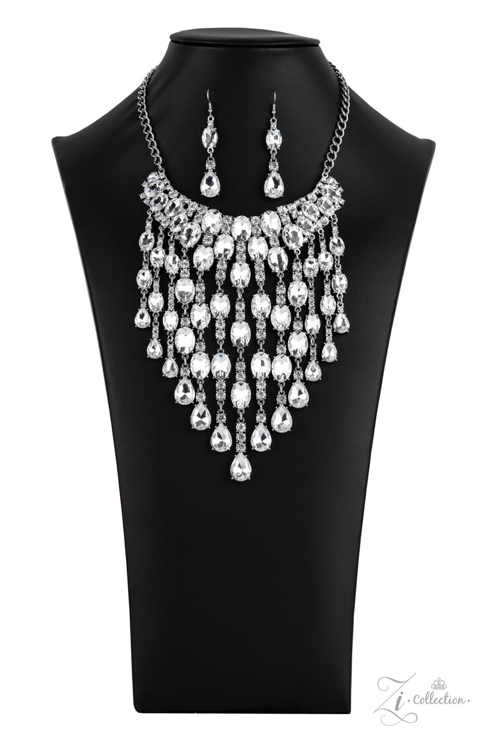 Majestic - 2021 Zi Collection Necklace Set - Paparazzi Accessories - GlaMarous Titi Jewels
