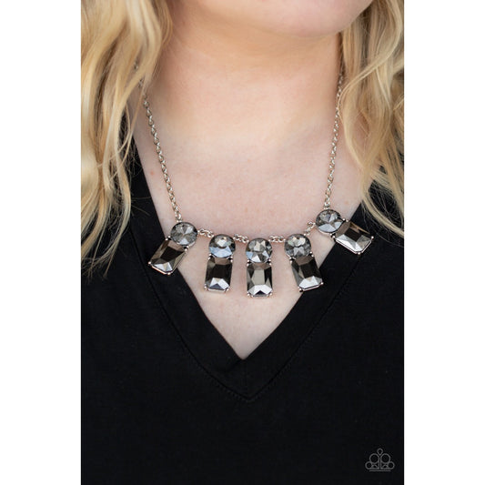 Celestial Royal - Silver Hematite - Paparazzi Accessories - GlaMarous Titi Jewels