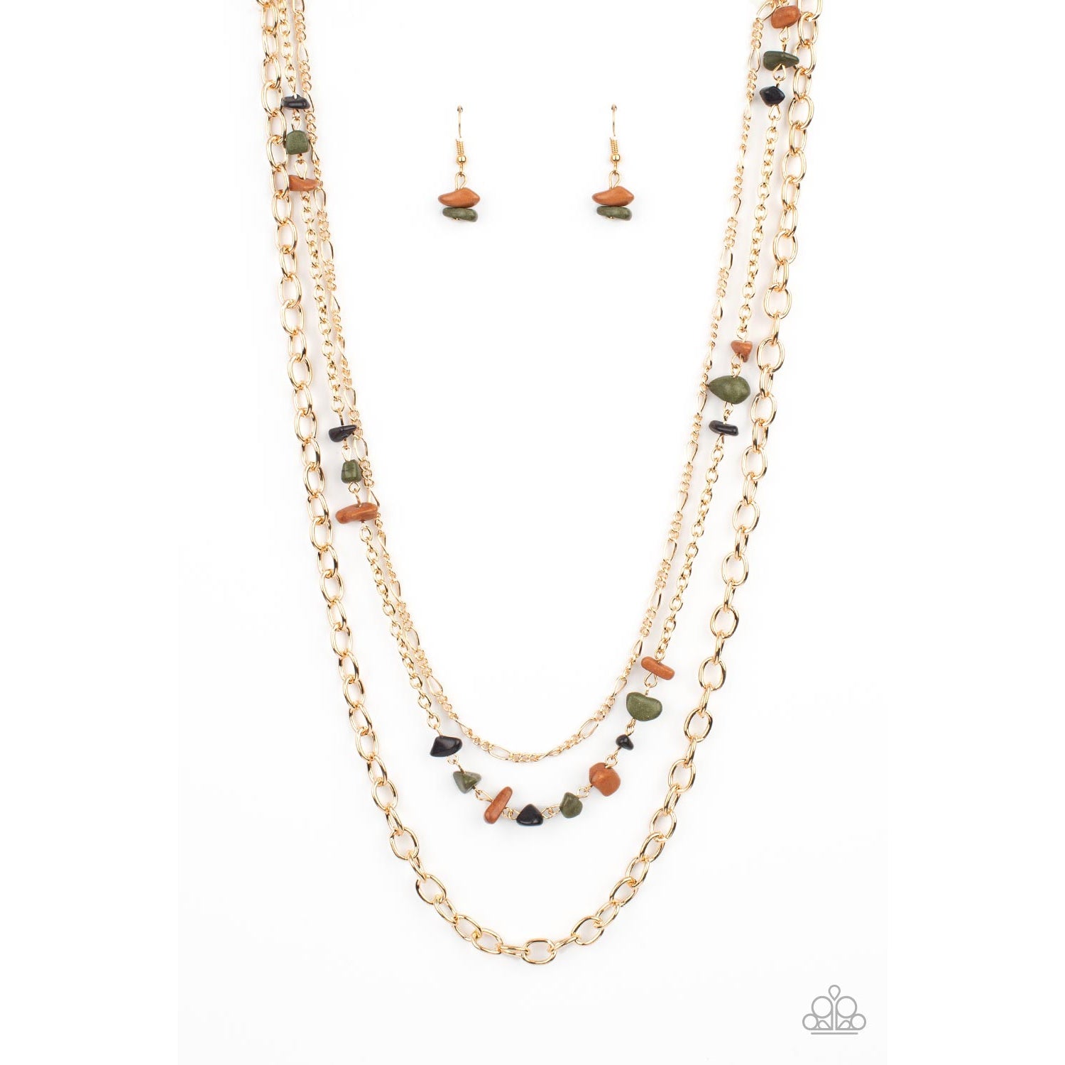 Artisanal Abundance - Multi Necklace - Paparazzi Accessories - GlaMarous Titi Jewels