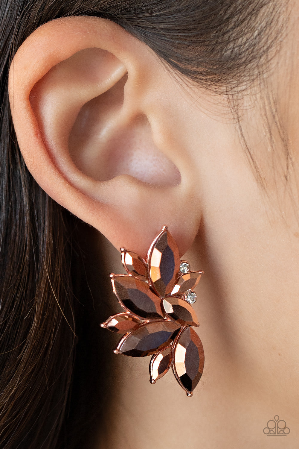 Instant Iridescence ♥ Copper Earrings ♥ Paparazzi Accessories - GlaMarous Titi Jewels