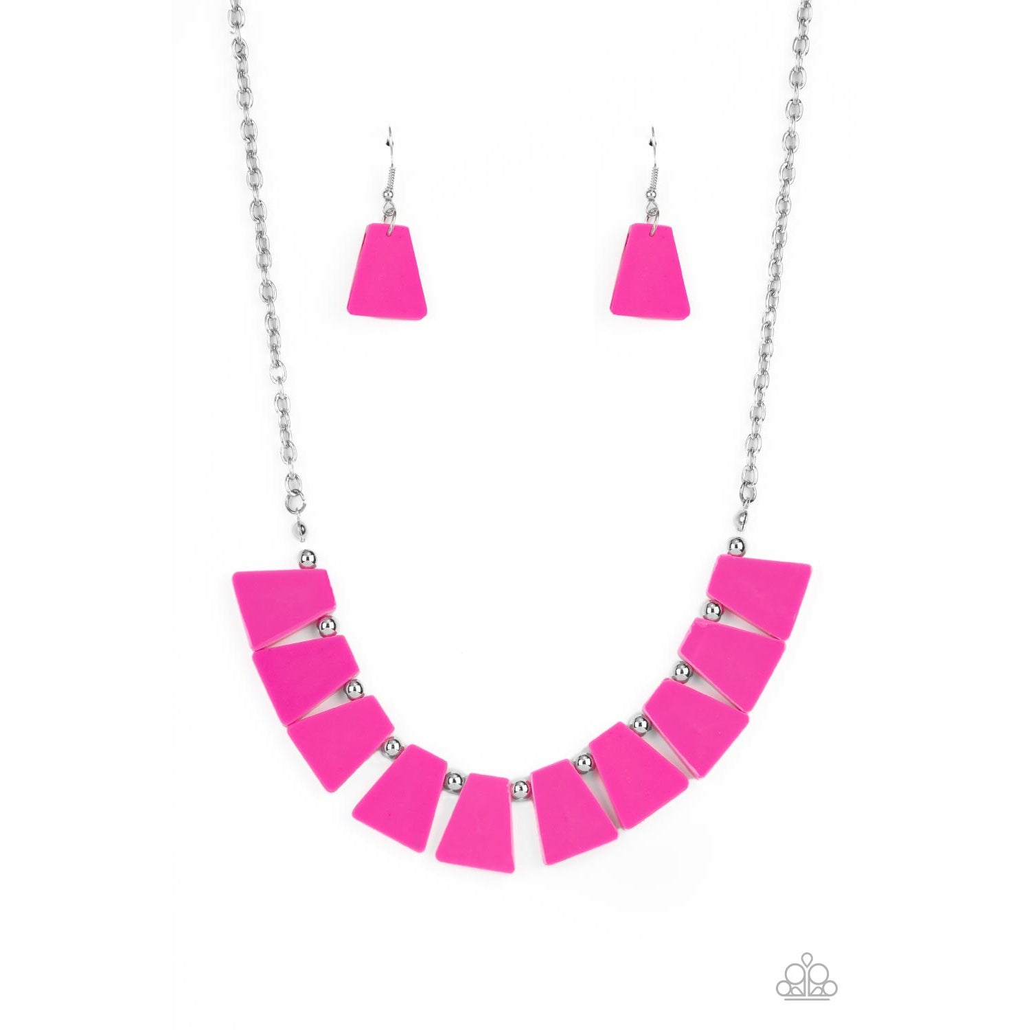 Vivaciously Versatile - Pink Necklace - Paparazzi Accessories - GlaMarous Titi Jewels