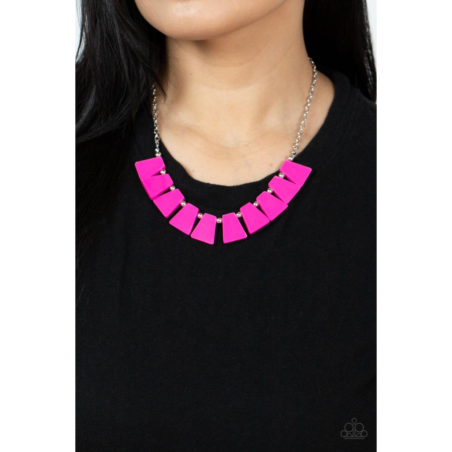 Vivaciously Versatile - Pink Necklace - Paparazzi Accessories - GlaMarous Titi Jewels