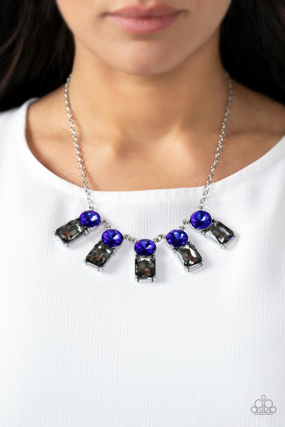 Celestial Royal - Blue Necklace - Paparazzi Accessories - GlaMarous Titi Jewels