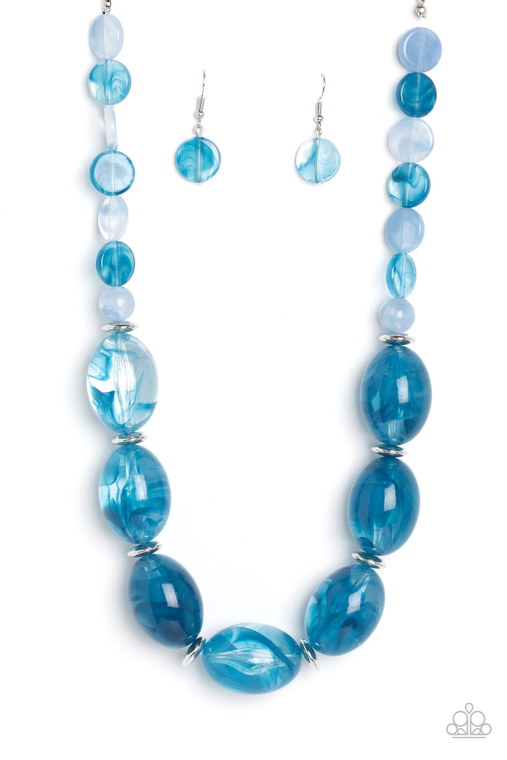 Paparazzi Belle of the Beach - Blue Necklace ♥