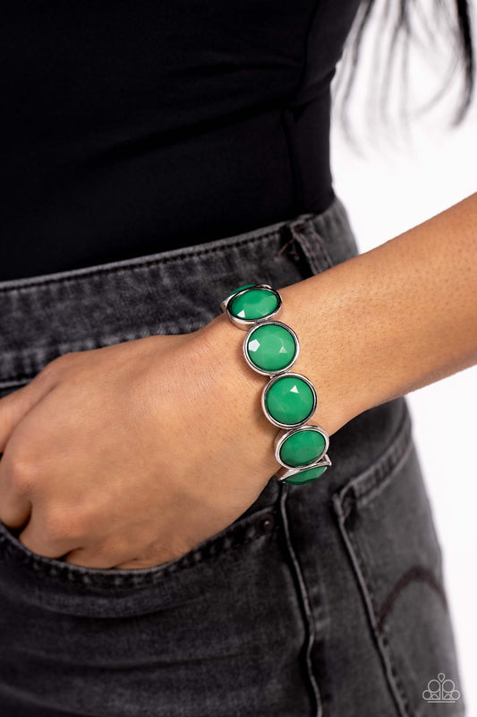 Long Live the Loud - Green Bracelet ♥ Paparazzi Accessories