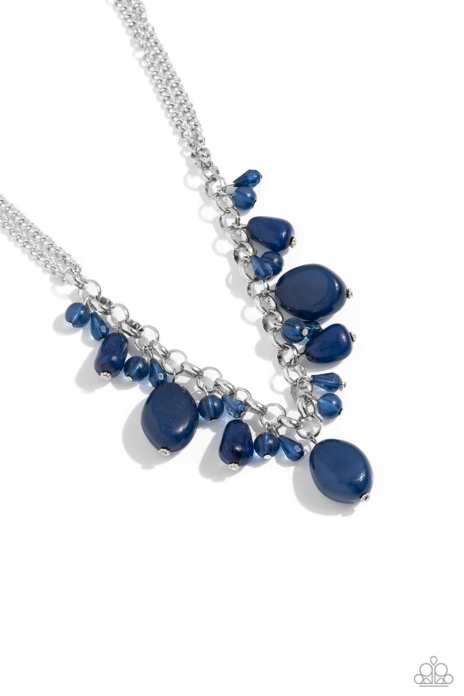 Venetian Vacation - Blue Necklace ♦ Paparazzi Accessories