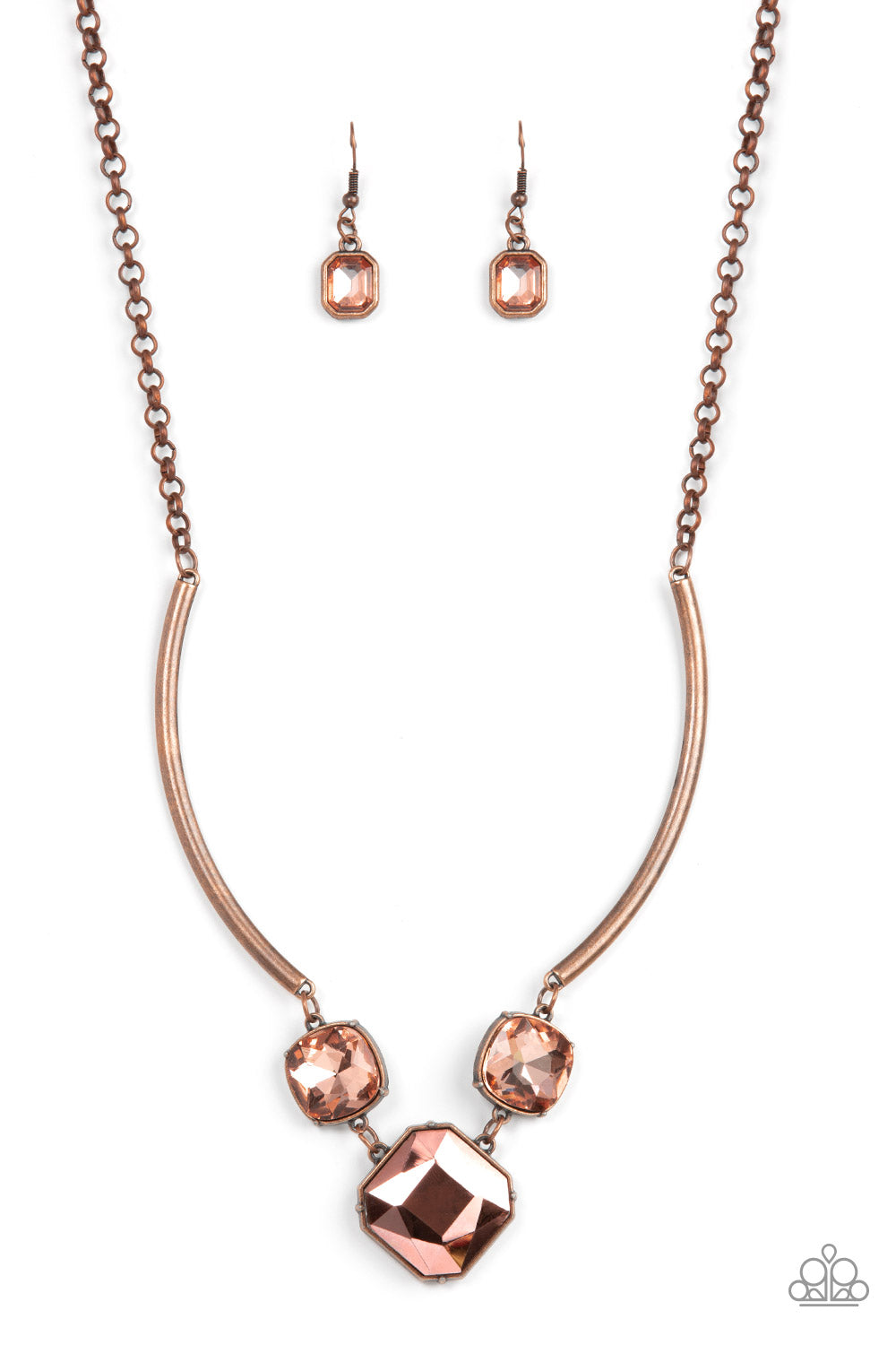 Divine IRIDESCENCE - Copper Necklace ♥ Paparazzi Accessories