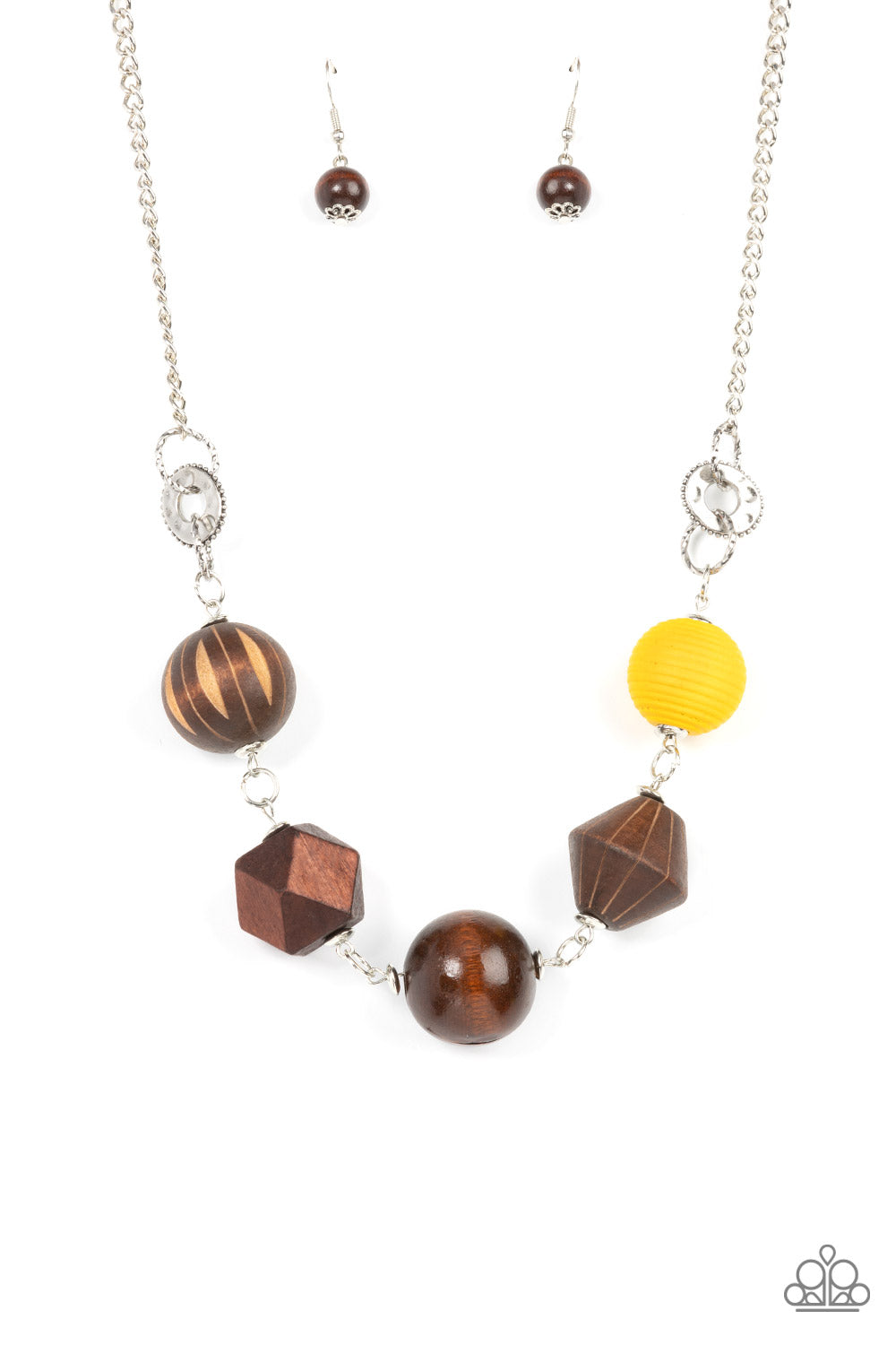 Eco Extravaganza ♥ Yellow Necklace ♥ Paparazzi Accessories - GlaMarous Titi Jewels