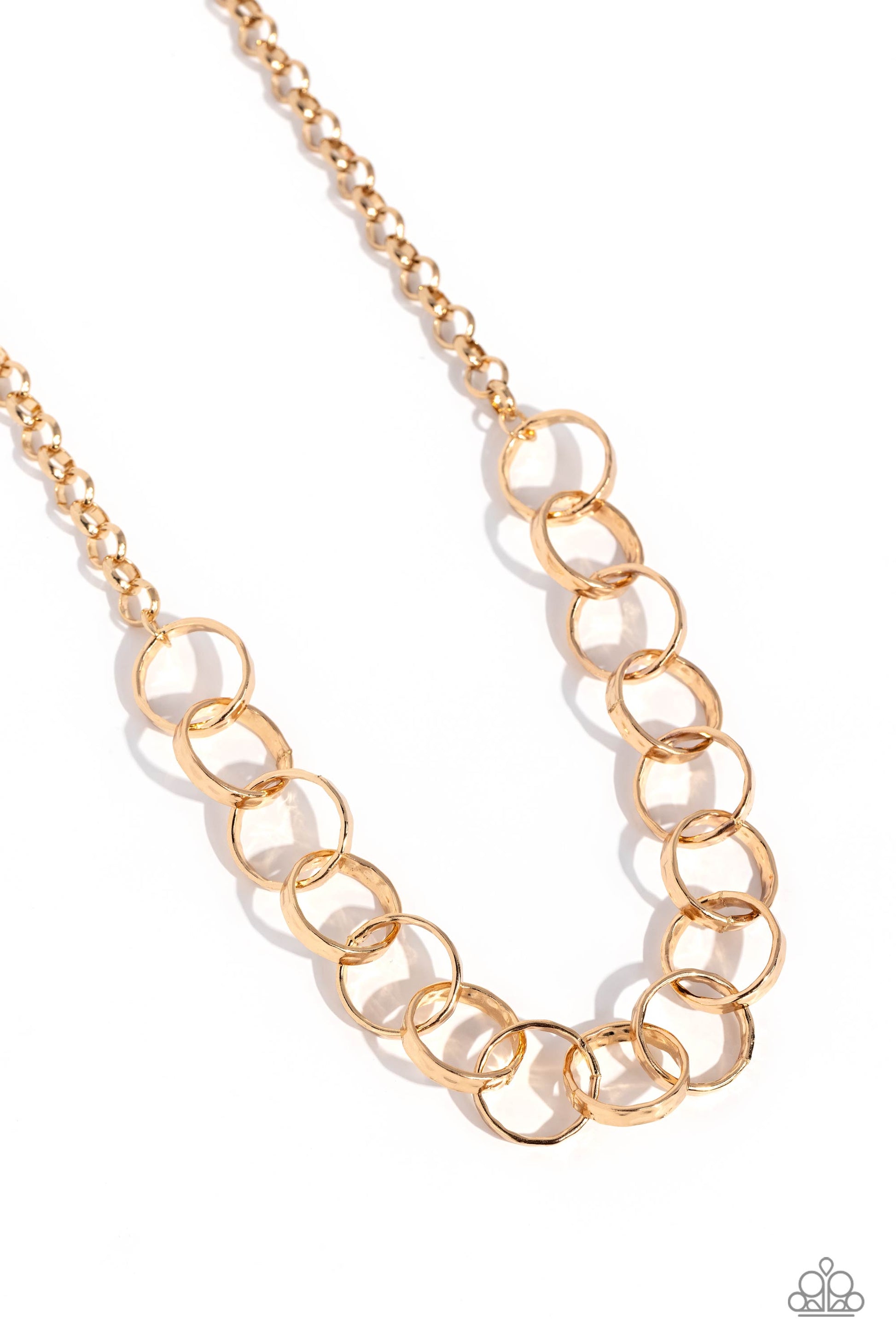 Metro Medley - Gold Necklace ♥ Paparazzi Accessories