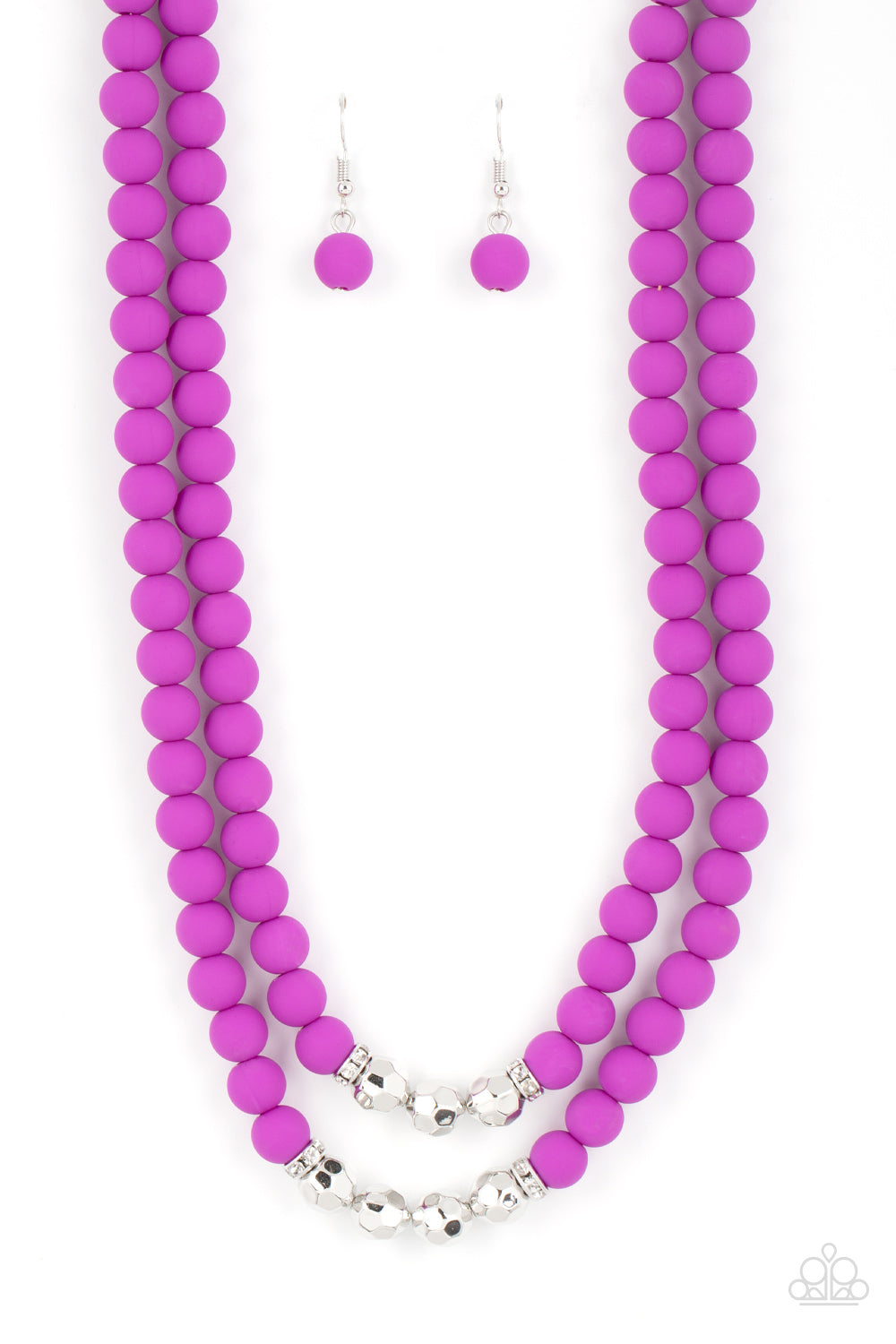 Summer Splash ♥ Purple Necklace ♥ Paparazzi Accessories