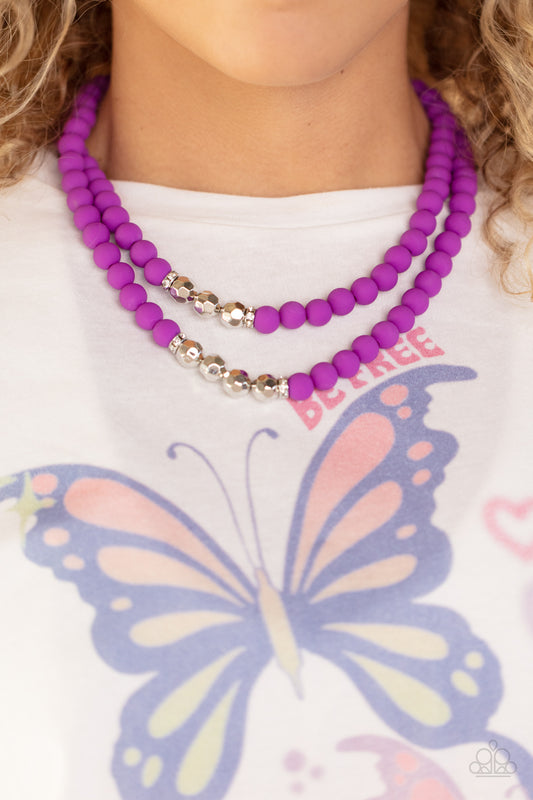 Summer Splash ♥ Purple Necklace ♥ Paparazzi Accessories