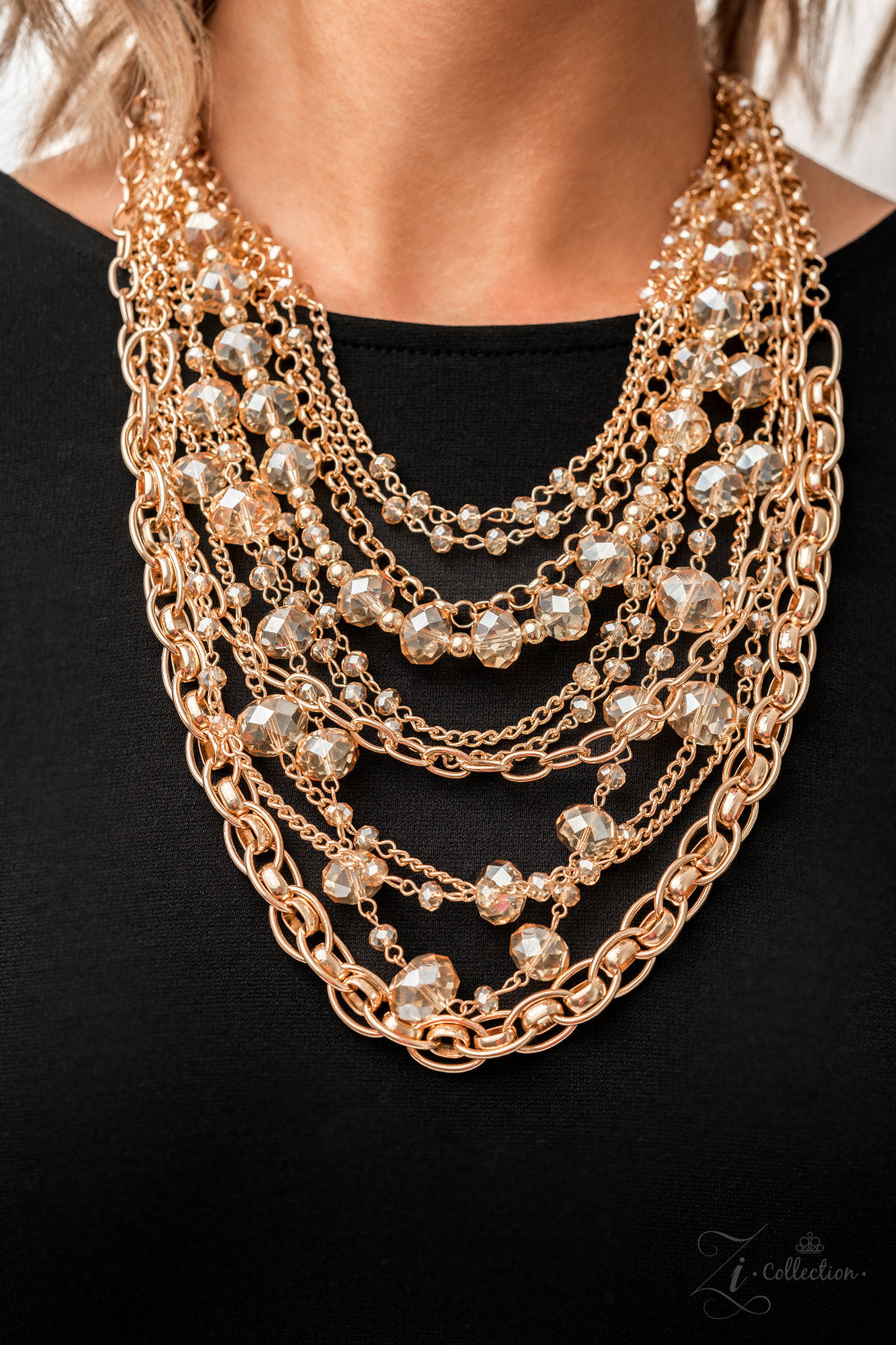 Paparazzi Reminiscent - 2022 Zi Collection Necklace Set